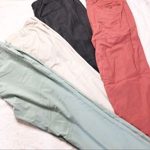 Lot of 4 Golf Pant Mens Size 33 34 36 Adidas Hagga